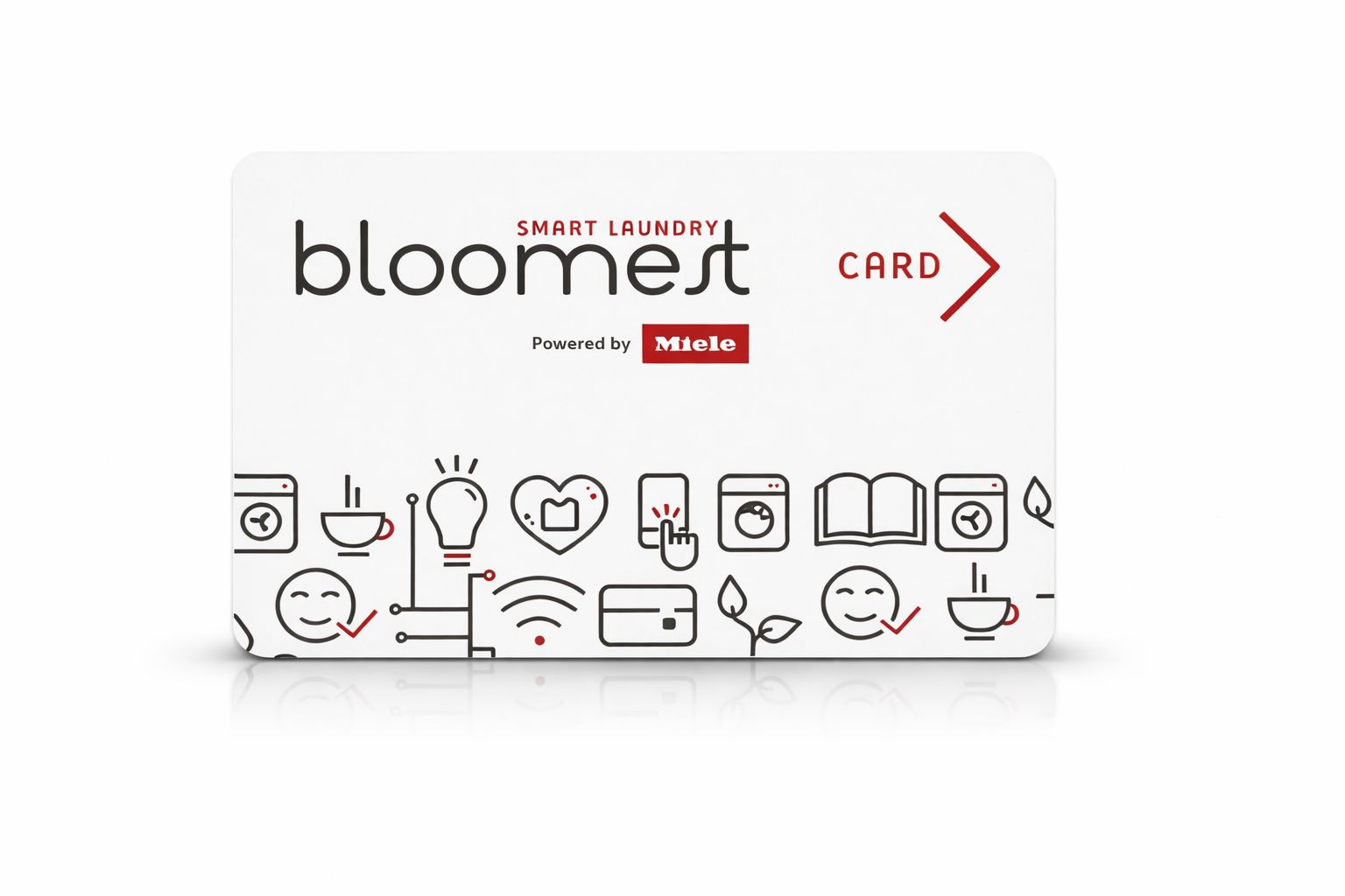 Carte MIFARE Bloomest (boîte 50pcs) (non adaptées aux caisses avec lecteur de carte à puce)